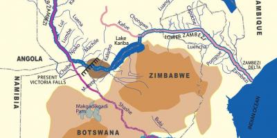 Карта на геолошки zambi
