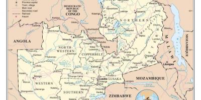 Мапа на патот zambi